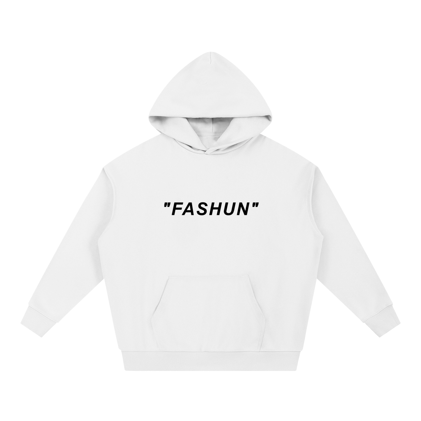 "FASHUN" Oversized Pullover Hoodie