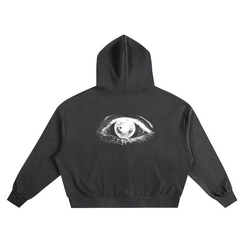"EYE FOR FASHUN" Boxy Oversized Hoodie
