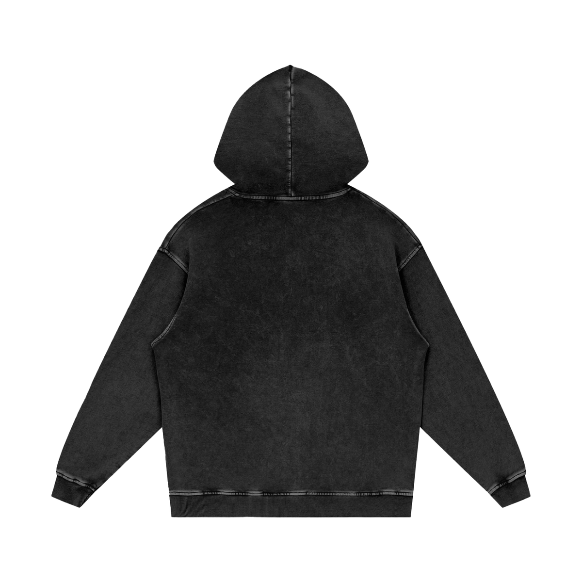 "FASHUN" Handwritten Snow Washed Hoodie