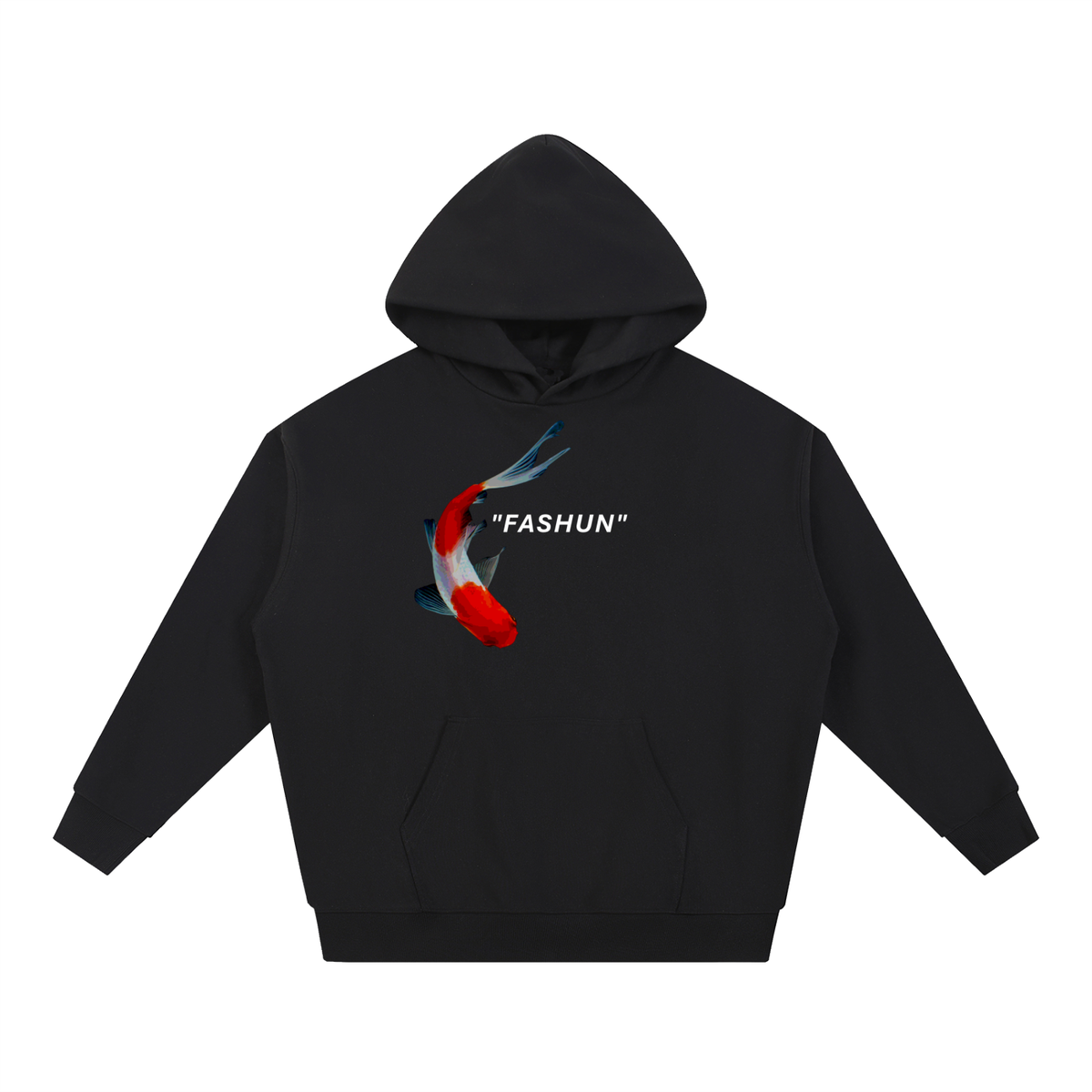 "FASHUN" Oversized Pullover Hoodie