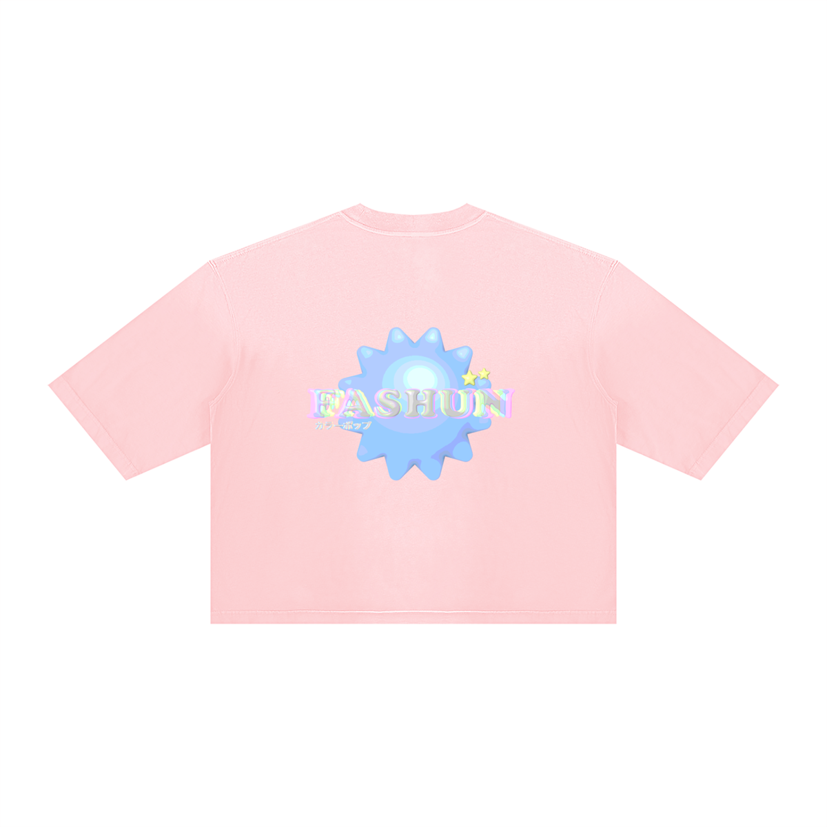 FASHUN - COLORPOP Sunfade Boxy Tee