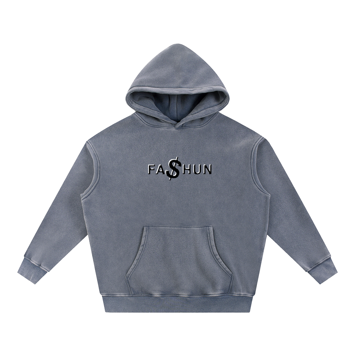 FA$HUN Snow Wash Oversized Hoodie