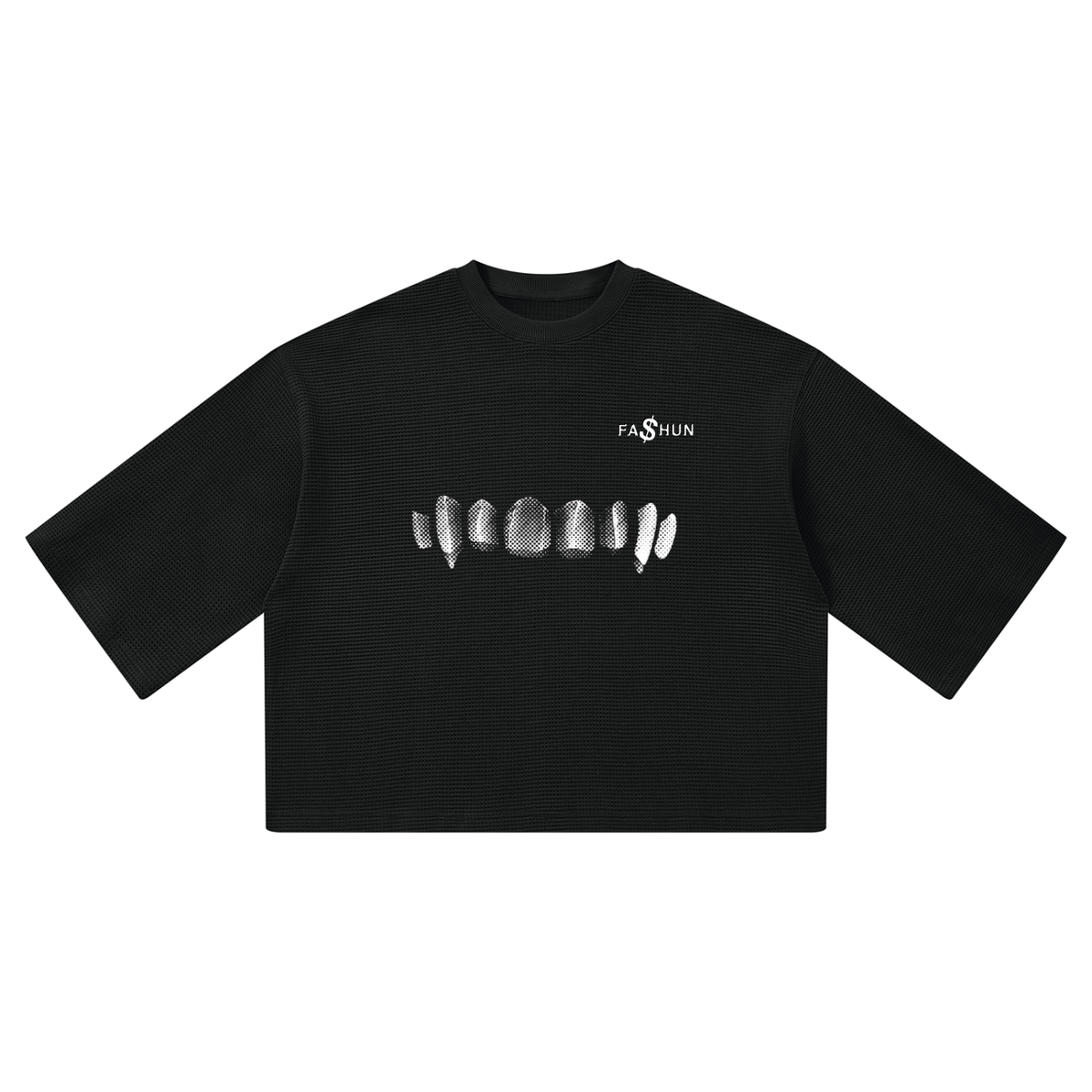 FA$HUN Waffle Boxy T-Shirt