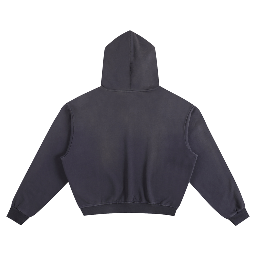FASHUN Washed Boxy Hoodie