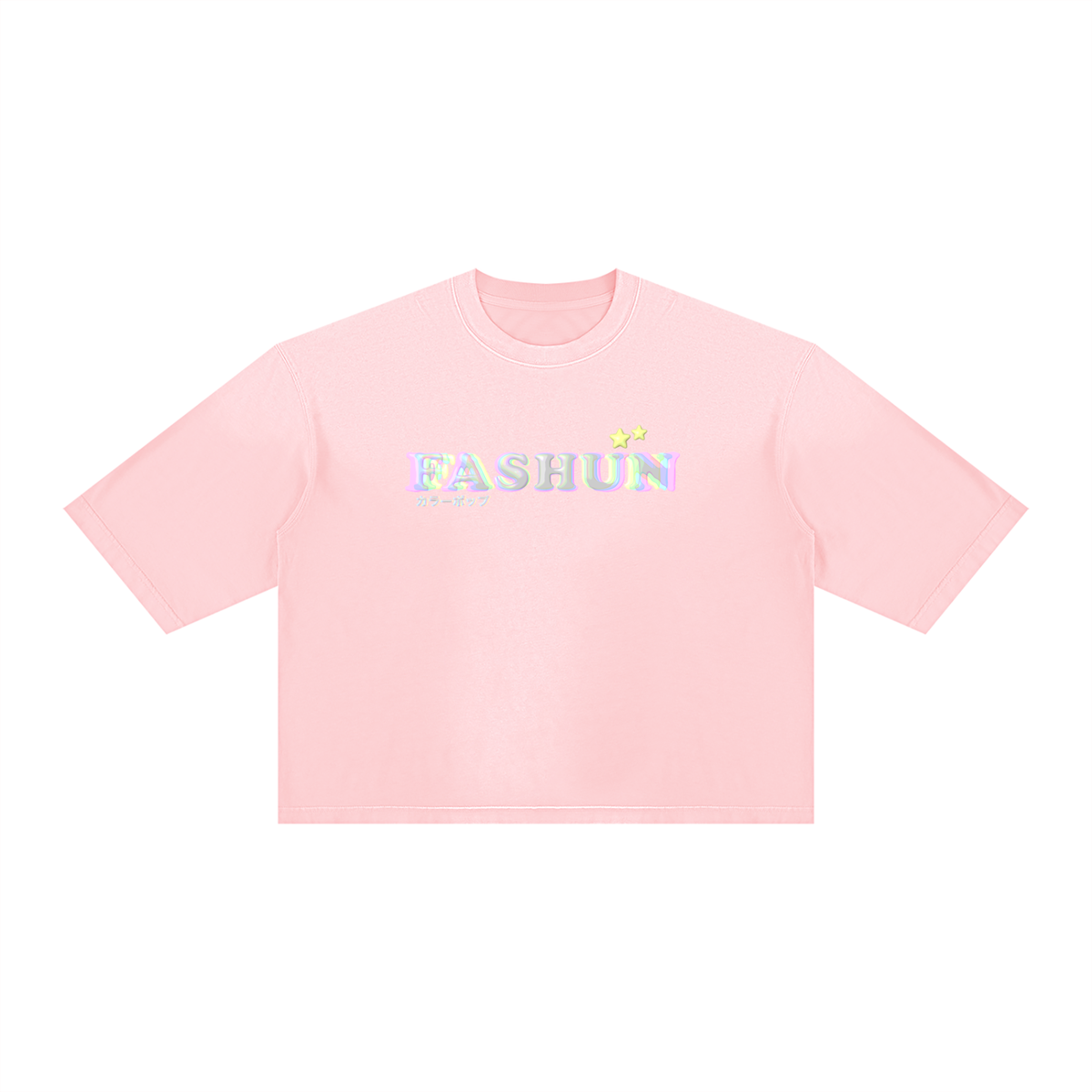 FASHUN - COLORPOP Sunfade Boxy Tee