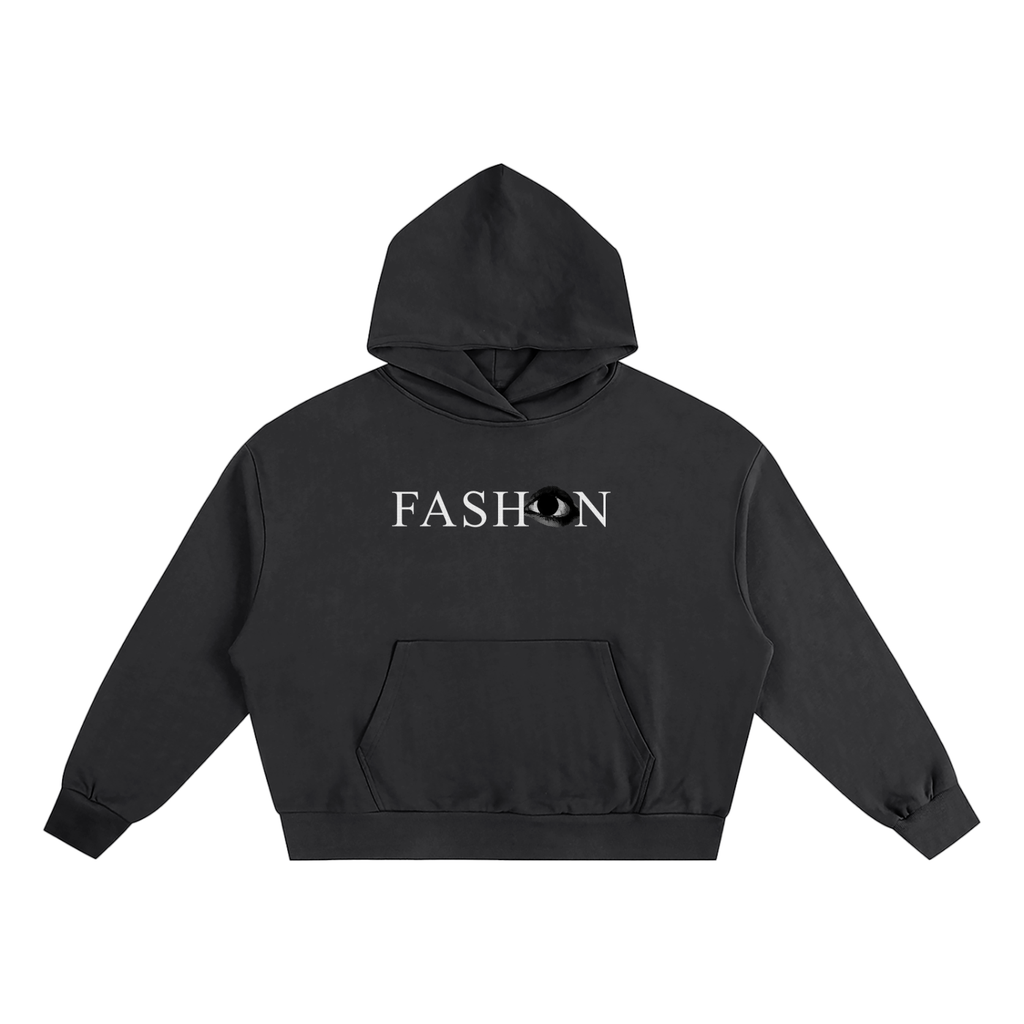 "EYE FOR FASHUN" Boxy Oversized Hoodie