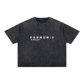 FASHUN Washed Oversized T-Shirt